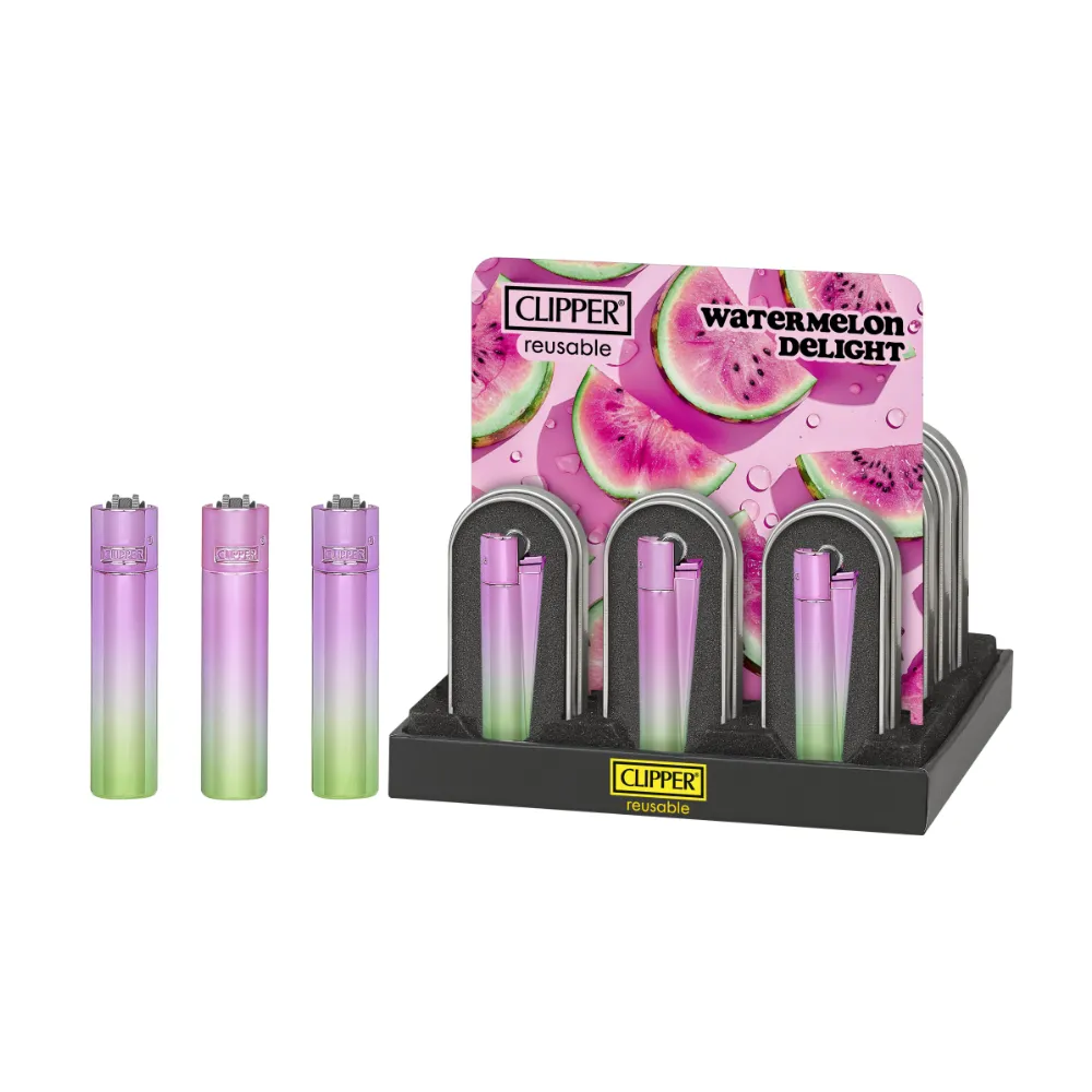 [9072] CLIPPER METAL PIEDRA WATERMELON C1