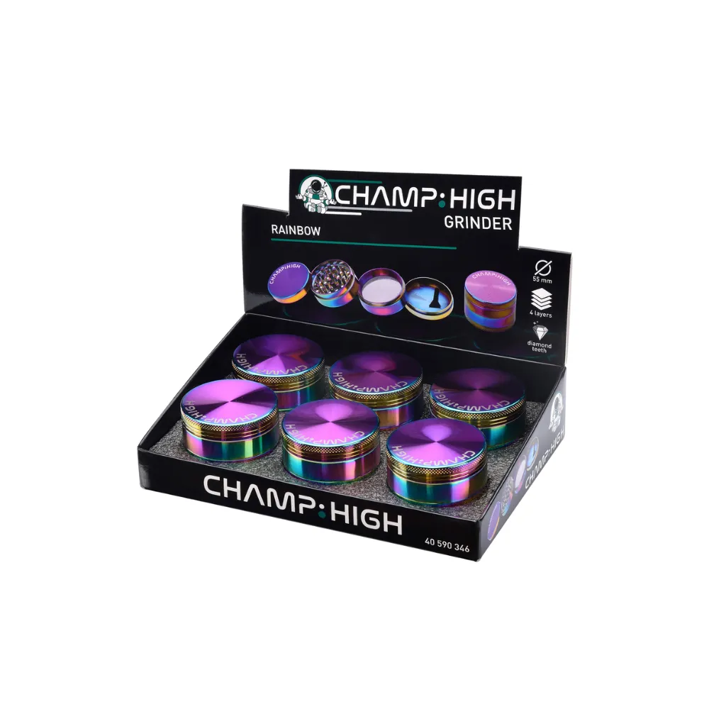 GRINDER CHAMP METAL RAINBOW 55MM C6